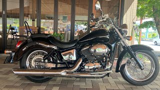 HONDA シャドウ400クラシック　NC34 初年度登録H19年　オールペイント　リアダウンサス　リアキャリア装着　油脂類交換