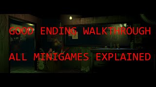 How to get the Good Ending in FNaF 3 - Walkthrough | FNaF Academy (READ PINNED COMMENT)