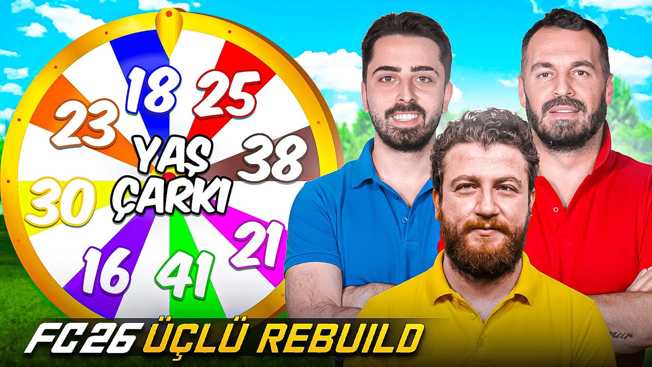 Gerçek Çark Rebuild! Yaş Çarklı Üçlü Rebuild Ligi S4E7