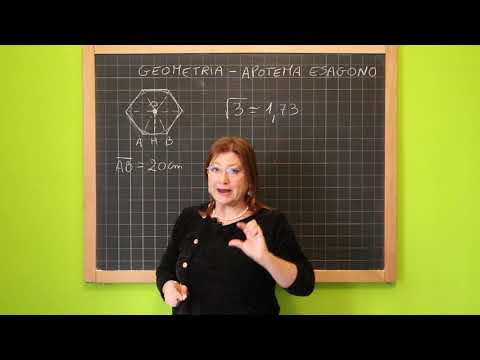 32 Esagono - Area e apotema