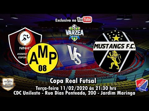 AMP/Ninho Assessoria x Mustangs FC - Copa Real Futsal 2020