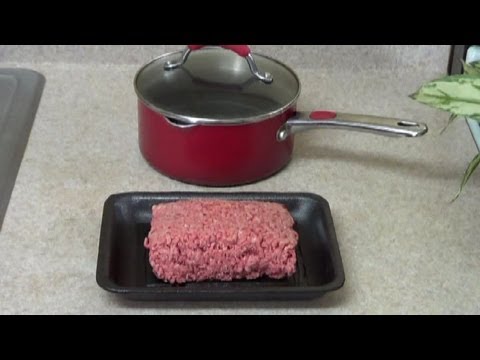 Picadillo (Ground beef) without fat - such as remove...