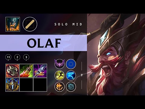 Olaf Mid vs Syndra - EUW Master Patch 25.24