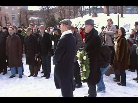 Akademen uppvaktar Pacius