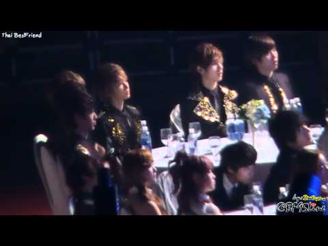 [FanCam] 120119 Boyfriend at 21st Seoul Music Awards - Dance (Loly Poly - T-ARA)