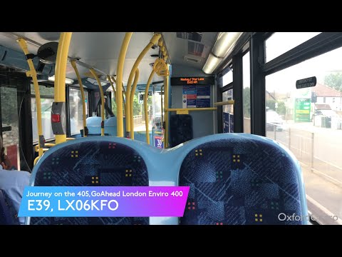 (HD) *THRASH/KICKDOWN* | Journey on the 405 | ADL Enviro 400 Voith | E39, LX06FKO