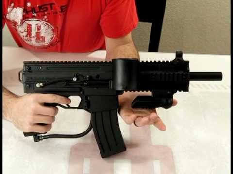 Milsig Flip Down PDW Vertical Foregrip Paintball Accessory Review by HustlePaintball.com