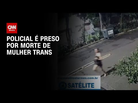 Policial é preso por morte de mulher trans em SP; vídeo mostra perseguição | CNN NOVO DIA
