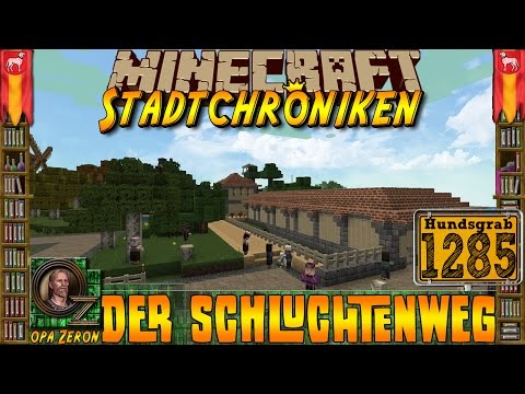 Minecraft #1285 -Stadtchroniken- Der Schluchtenweg [HD+Deutsch]