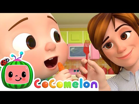 , title : 'Yes Yes Vegetables Song - Healthy Habits! | Lellobee by CoComelon |Nursery Rhymes and Songs for Kids