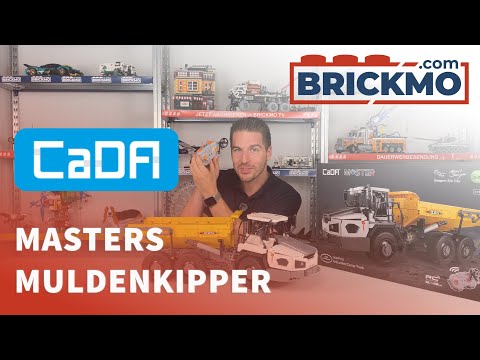 BRICKMO.com - CaDA Masters Muldenkipper (Articulated Dump Truck) - C61054W