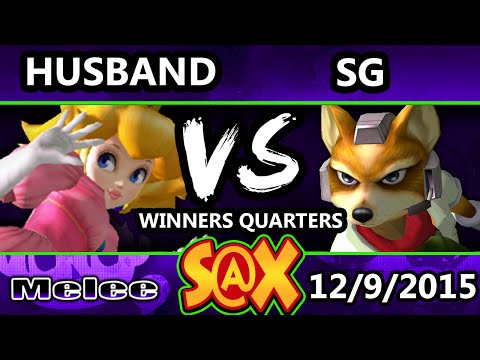 S@X 127 - SG (Fox) Vs. Husband (Peach) SSBM Winners Quarters - Smash Melee