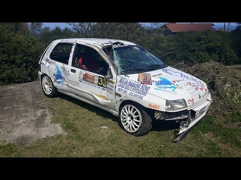 Il crash di A.Milici e A.Marino al 2° Rally Torri Saracene