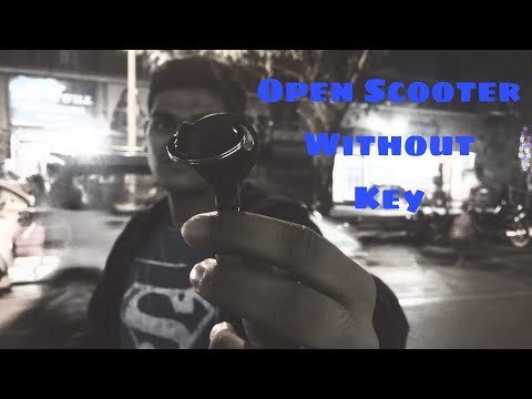 Open Scooter Without key