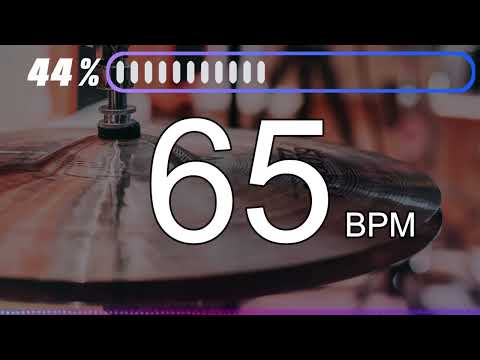 65BPM　Hi-hat①　5minutes Drums Metronome