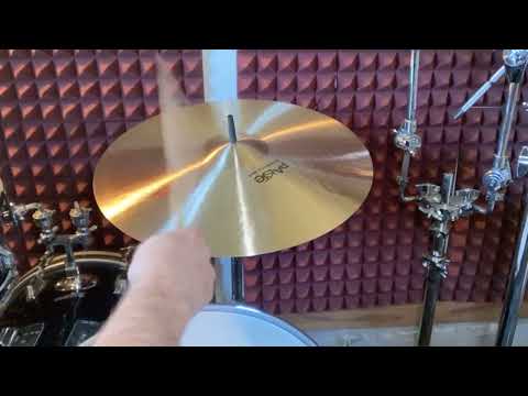 Paiste Formula 602 Thin 19" Crash 1568g w/ video demo of actual cymbal for sale image 2