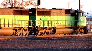 preview picture of video 'BNSF EMD power in Pasco WA'