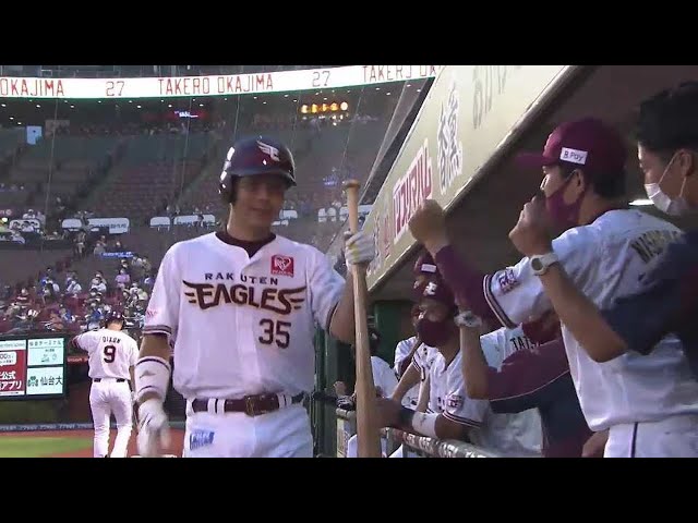 【2回裏】イーグルス・島内 試合を振り出しに戻す同点弾!! 2021/7/31 E-DB(エキシビションマッチ)