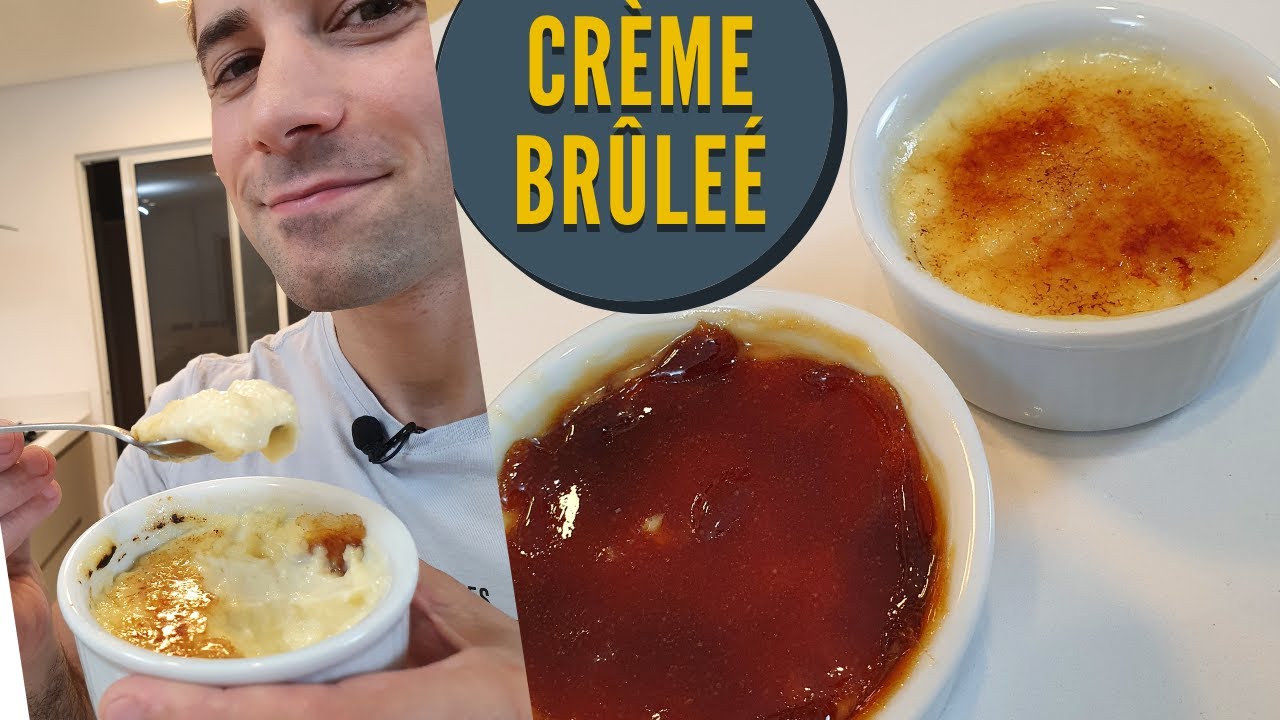 CRÈME BRÛLEÉ | COMO FAZER SEM LEVAR AO FORNO