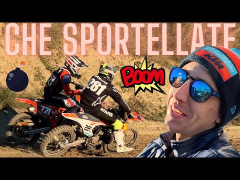 BATTAGLIA FINO ALL'ULTIMA CURVA! 🏁 SEMBRAVA DI ESSERE IN GARA 🔥 CROSS LA SERRA MARIANI