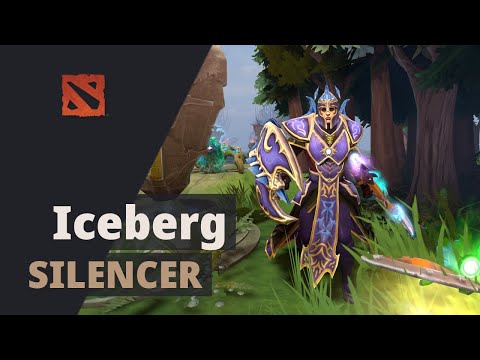 Iceberg plays Silencer Dota 2 Full Game