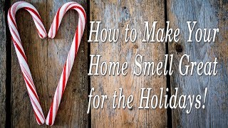 Inviting the Scents of the Christmas Season (DIY ROOM SPRAY)