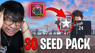 🔥 I Opened 30 Seed Packs… The Pulls Were INSANE!