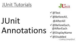 JUnit Tutorial - 2: Annotations in JUnit