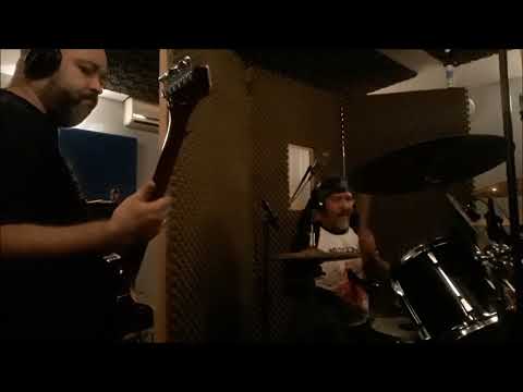 Andralls - Recording the new cd - Drums