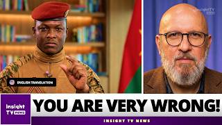 Ibrahim Traoré leaves Western Reporter SPEECHLESS Over Terrorism & Human Rights Accusations