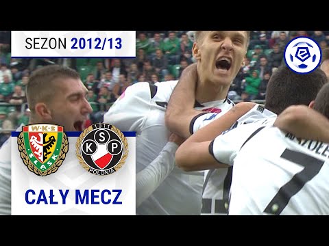 (1/2) Śląsk Wrocław - Polonia Warszawa | CAŁY MECZ | Ekstraklasa 2012/13 | 7. Kolejka