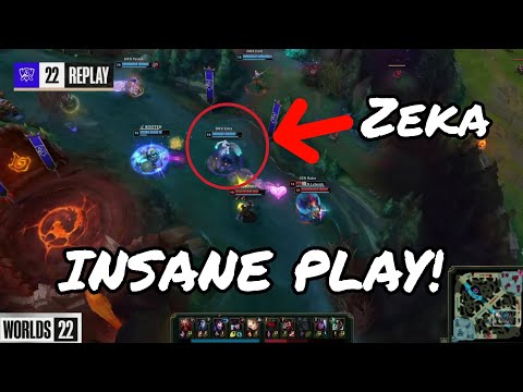 DRX Zeka INSANE Play on Ahri WINS DRX the Game!