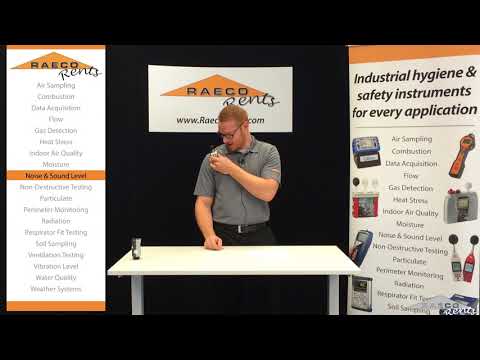 How to Calibrate and Use the TSI Quest Edge Noise Dosimeter