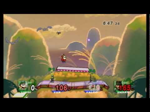 Herb 3: WF Reflex (Fox) and Kismet (Falco) vs. Big Lou(Luigi) and Billy (Snake) 1 - SSBB - SSBB