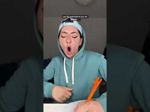 Les 3e matrixés le jour du brevet #humour #pourtoi #foryou