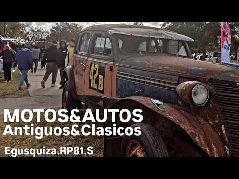 MOTOS Y AUTOS, antiguos y clasicos en Egusquiza.