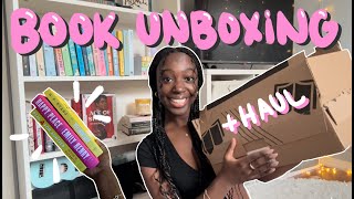 HUGE book unboxing haul 🤍📚 new year, new books!