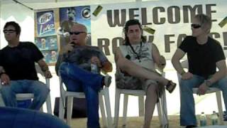Rocklahoma 09 Warrant in the Media Tent w/ Kip Winger