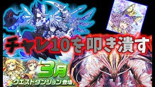 ガチガチのPTで挑んでみた結果【チャレ10】