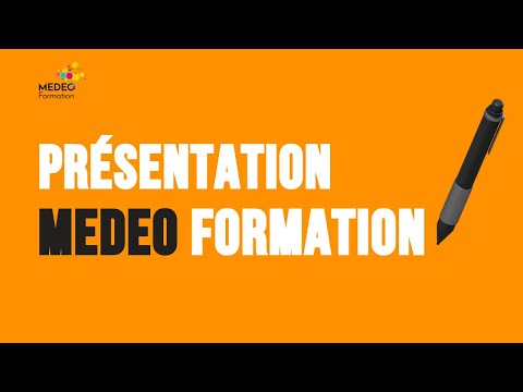 MEDEO Formation Miniature vidéo YouTube 24