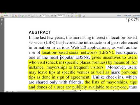 Week 9.1: Privacy in Location Based Social Networks Part 1