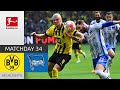 Borussia Dortmund - Hertha Berlin 2-1 | Highlights | Matchday 34 – Bundesliga 2021/22