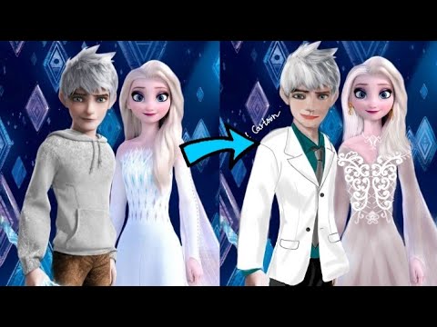 Elsa and Jack Frost Wedding - Disney Princess GLOW UP