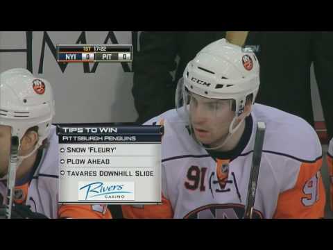 NHL New York Islanders vs Pittsburgh Penguins, February 10, 2010
