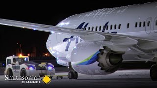 A Hydraulic Fuel Leak has Alaska Airlines Techs on High Alert 🚨 | Ice Airport Alaska | Smithsonian
