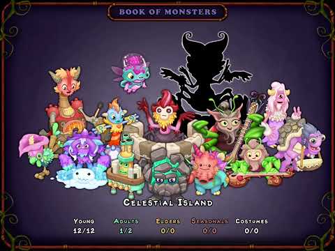 Unlocking Adult Scaratar on celestial island - My singing monsters