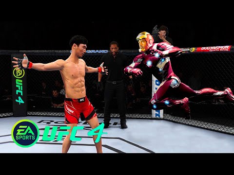 UFC4 Bruce Lee vs Tony Stark Iron Man EA Sports UFC 4 PS5