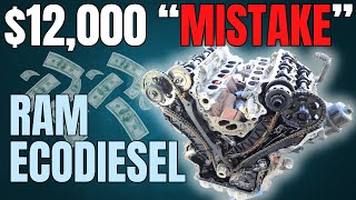 Why the RAM EcoDiesel is the WORST Turbo Diesel Engine | Catastrophic Engine FAILURE Teardown!