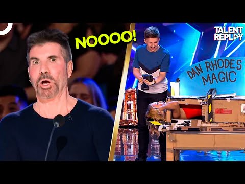 The Trick That Made Simon Cowell Jump Out Of His Seat! | Britain's Got Talent
