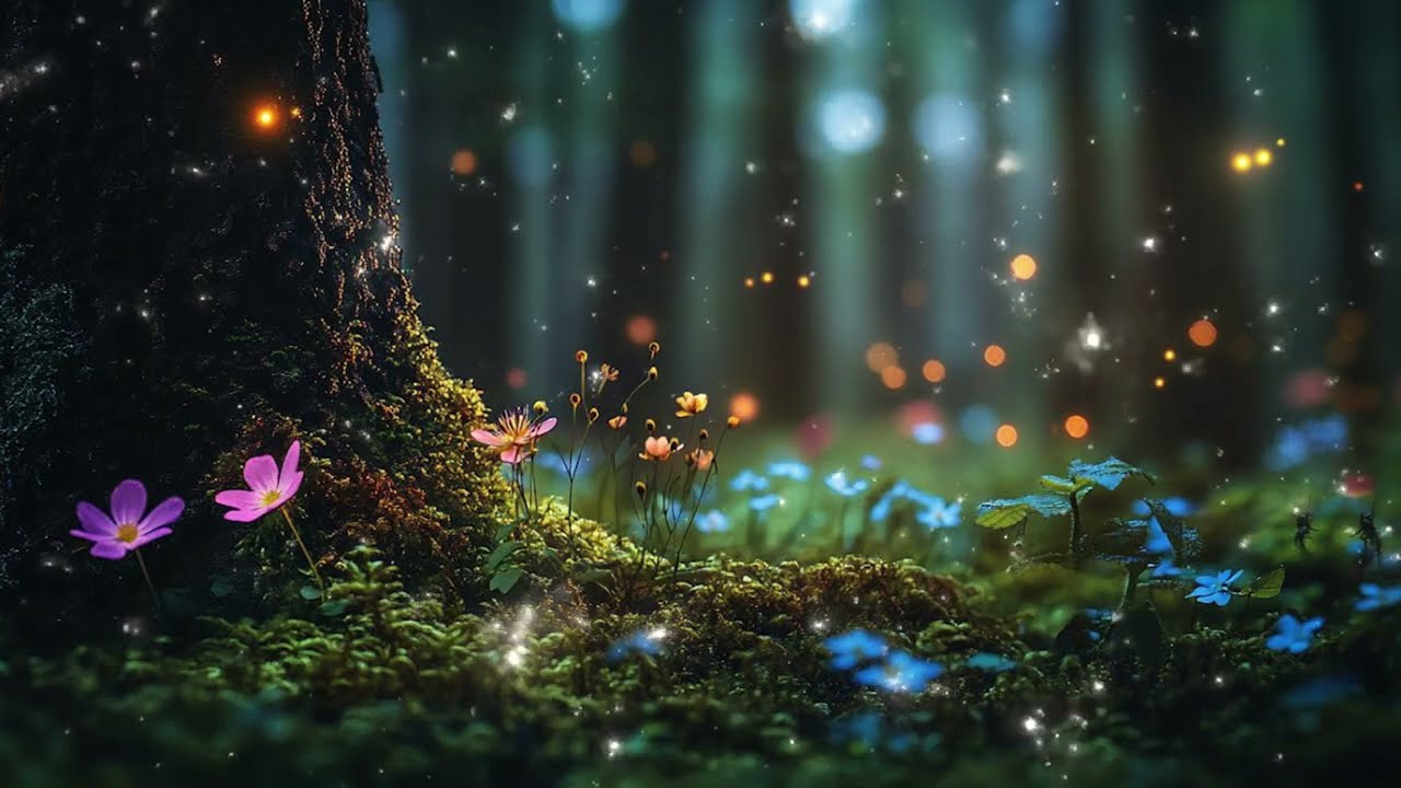 MAGICAL Forest Ambience & Spiritual Connection | Chakra Healing Music | Miracle Tone Healing Music